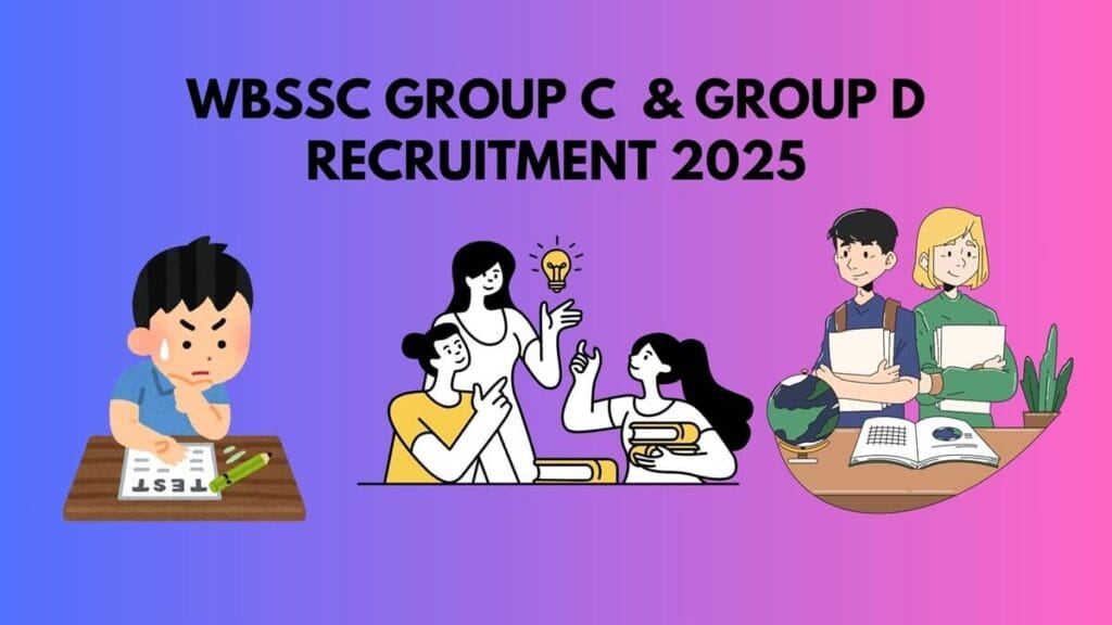WBSSC Group C and Group D Recruitment 2025