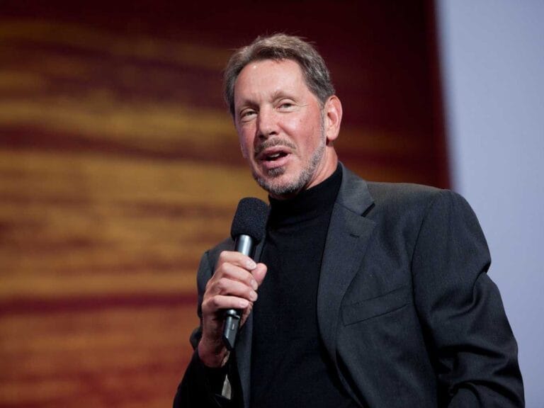 Larry-ellison in a convocation