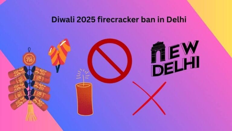 Diwali 2025 firecracker ban in Delhi